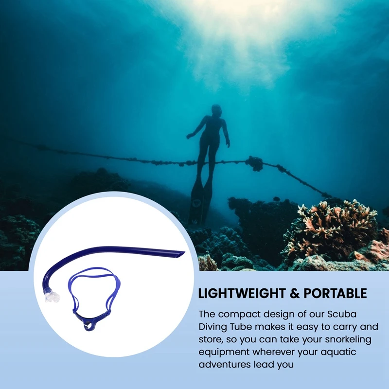 Respiración Buceo Tubo Flotador Snorkel Respiración subacuática Buceo Natación