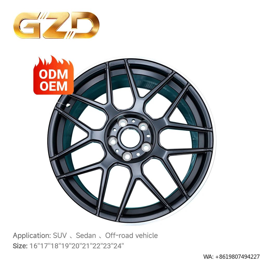

GZD Alloy Wheel 16-24 Inch Wholesale Custom Offroad Wheels Made in China 5x4.5 forged wheels Best Selling