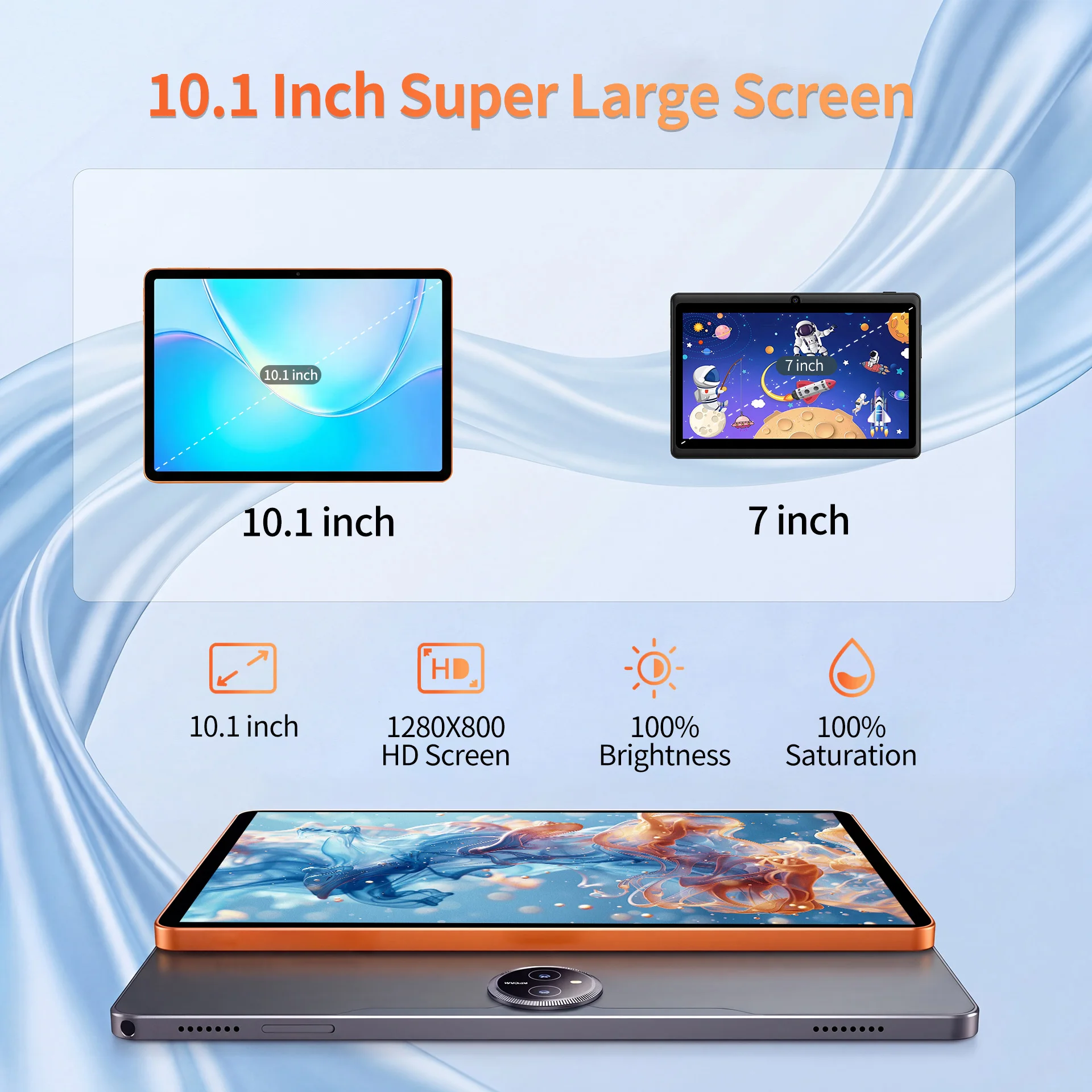 New 10 Inch Tablet PC Octa Core 4G Phone Call 8GB/128GB Google Play Dual SIM Phone Call Bluetooth WiFi Tablets 10.1 Android 13