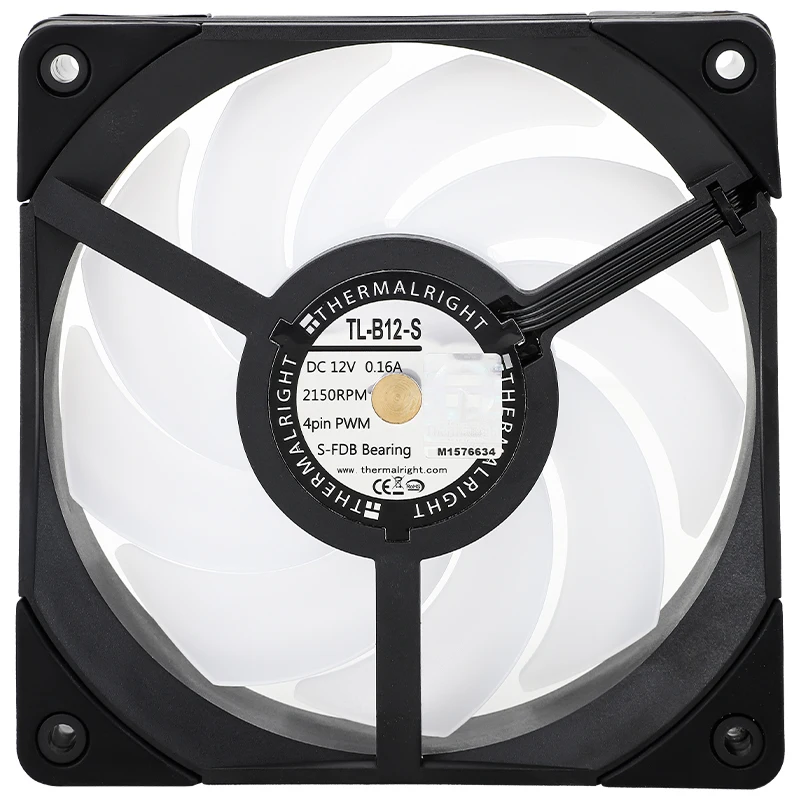 Thermalright TL-B12-S extreme argb ventilador de refrigeração 120mm argb computador caso silencioso pwm ventilador computador cpu ventiladores de refrigeração 3 em 1 kit