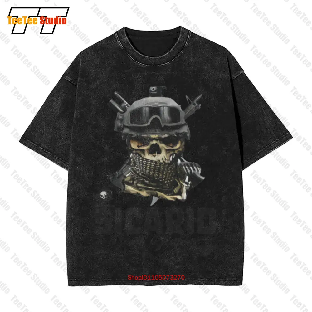 Sicario Vintage Camiseta extragrande EIES