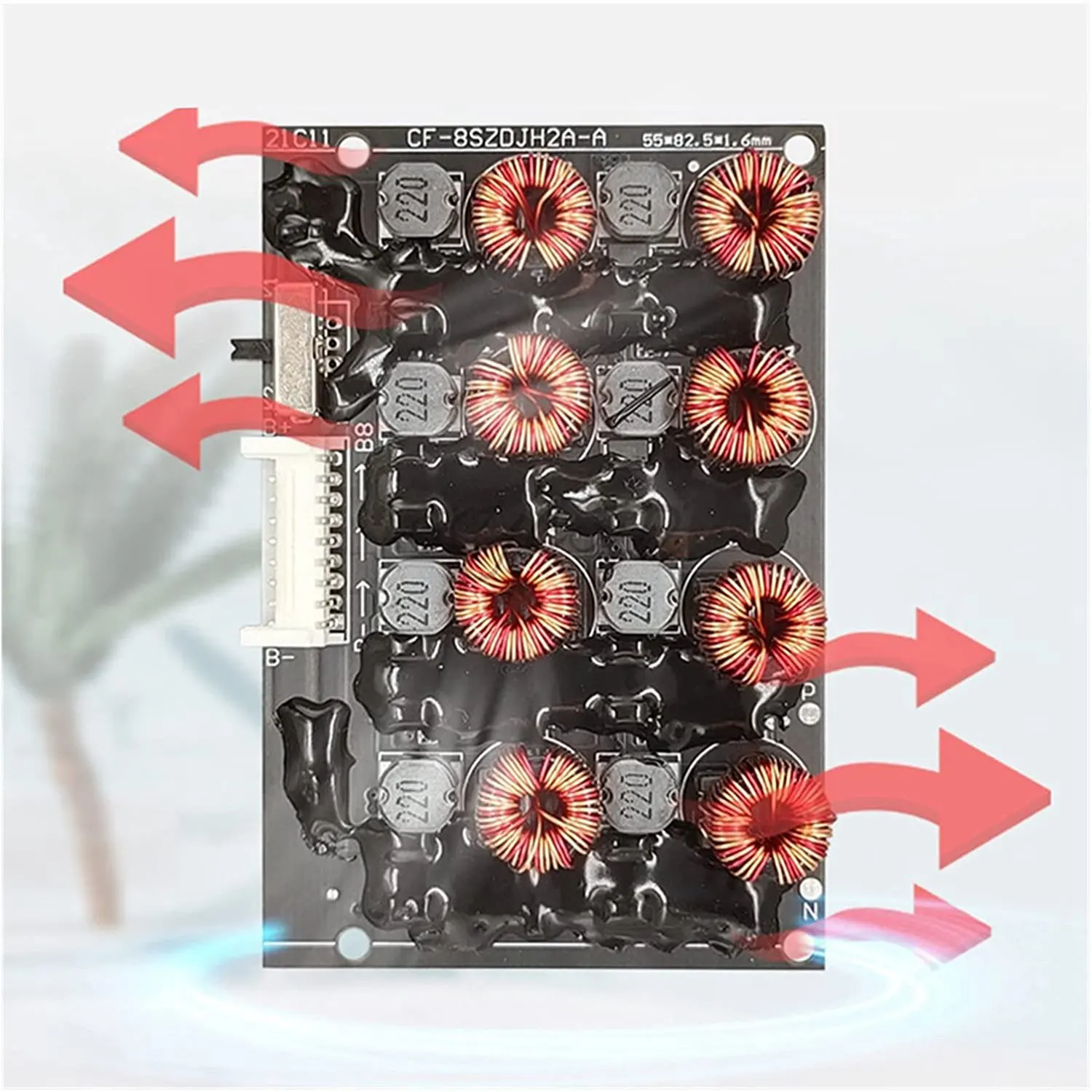 2A BMS 4S Active Balancer Equalizer Module LiFePO4 Li-Ion Lipo Lithium 18650 Battery Power Energy Transfer Board