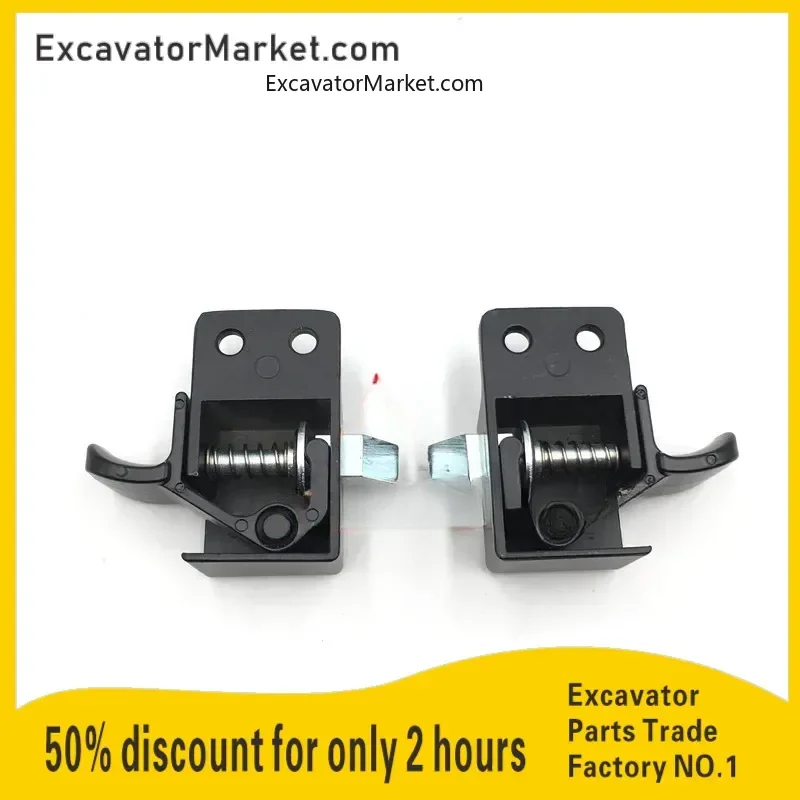 Adapted to Komatsu Sany 55 Kobe Kobelco Sk 60-8/70-8 front lock glass lock front frame lock block excavator accessories