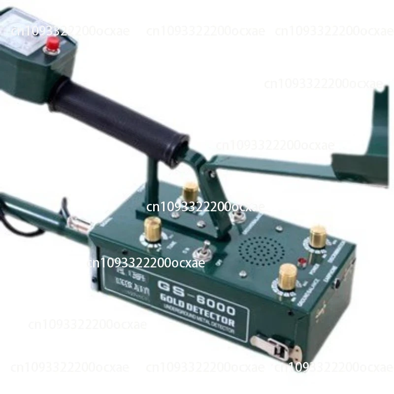 Détecteur de métaux souterrains GS6000, affichage LED, profondeur de détection et résultats précis