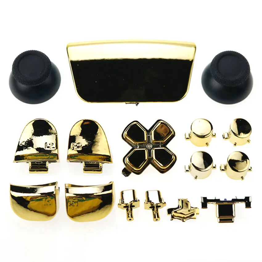 JCD L1 R1 L2 R2 Button D-pad Share Buttons Kit Joystick Caps Replacement For PS5 V2 2.0 020 Controller Gamepad