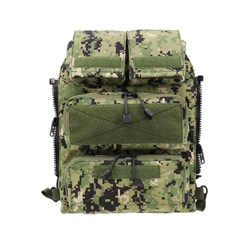 Tactical Mag Pouch Bag, Zip Panel Mag Pouch, NG Version for AVS JPC2.0, CPC Vest, MOLLE Bags 3107