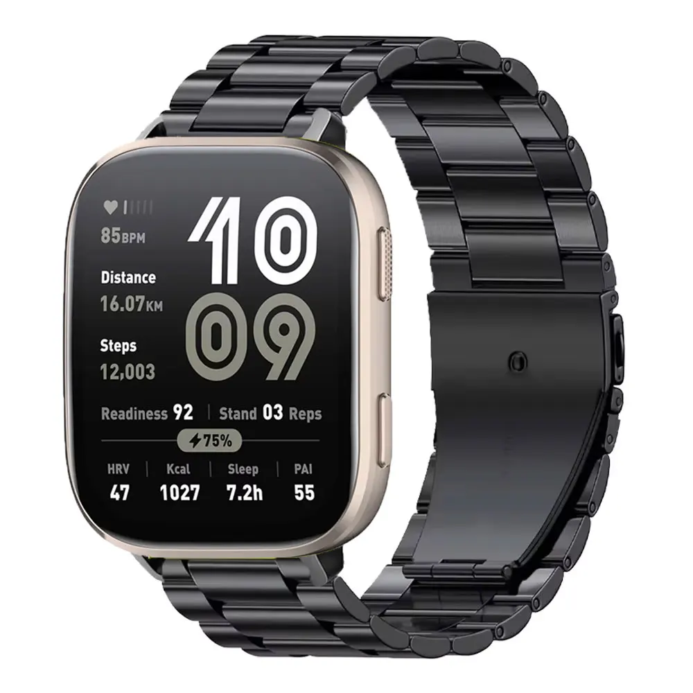 22mm Strap For Amazfit Bip 6 5 T-Rex 3 Pro 48mm Active Max Wristband Accessories For KOSPET TANK M4 T4 T2 M3 Ultra Metal Correa