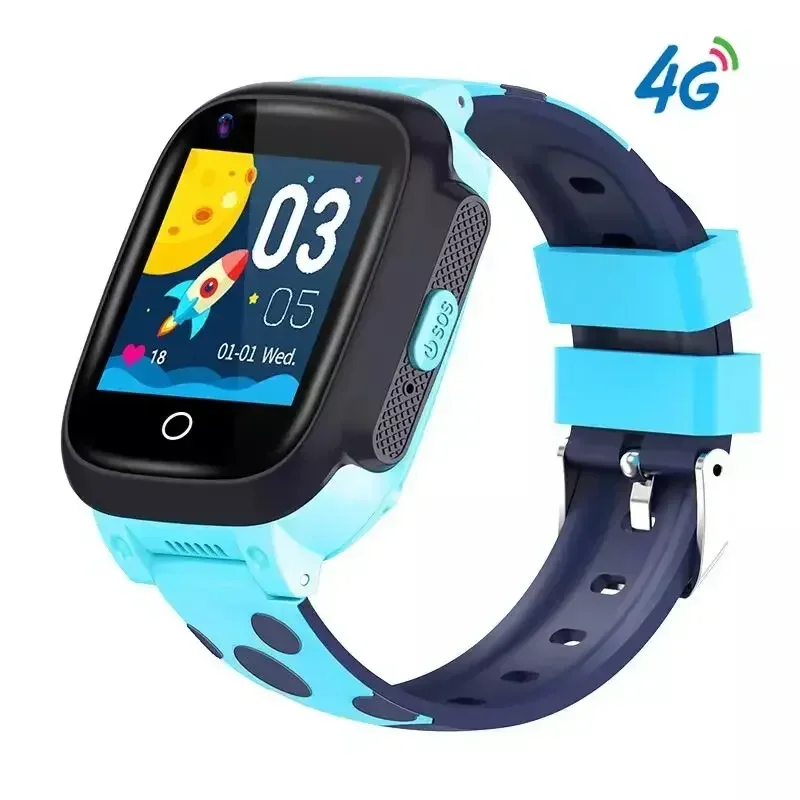 Video Call 4g Kids Smart Watch Phone Gps Waterproof Location Tracker Kids Smartwatch Sos Wifi Sim Child Smartwatch