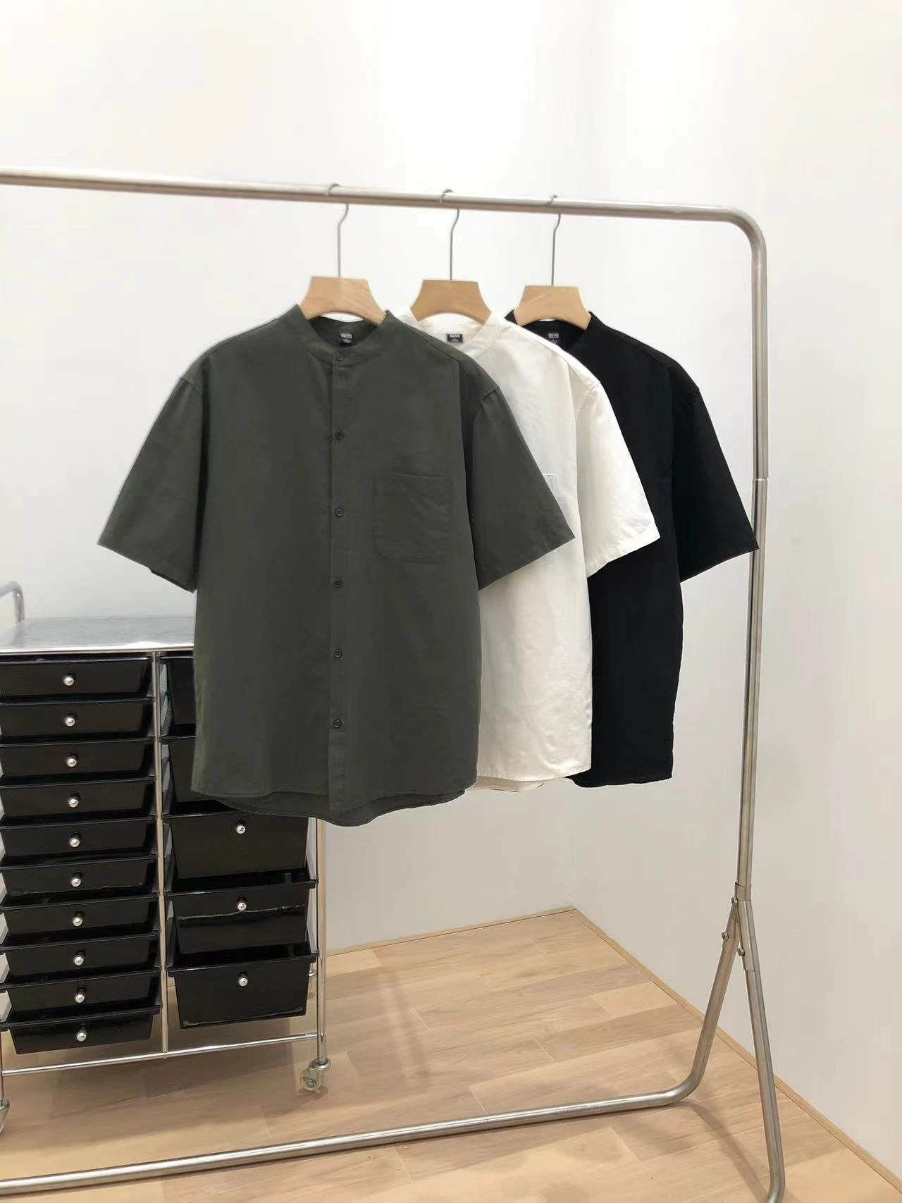 

Ретро Waed Хлопок Льон ор Све irt Свободный крой Повседневная Лето Молодежь Жизне Стенд Sle Чистый Цвет ex irt