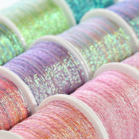 50Meters 0.4mm Colorful Thread For DIY Handmade Necklace Bracelet Braided Rope Embroidery Crochet Bead String Jewelry Making