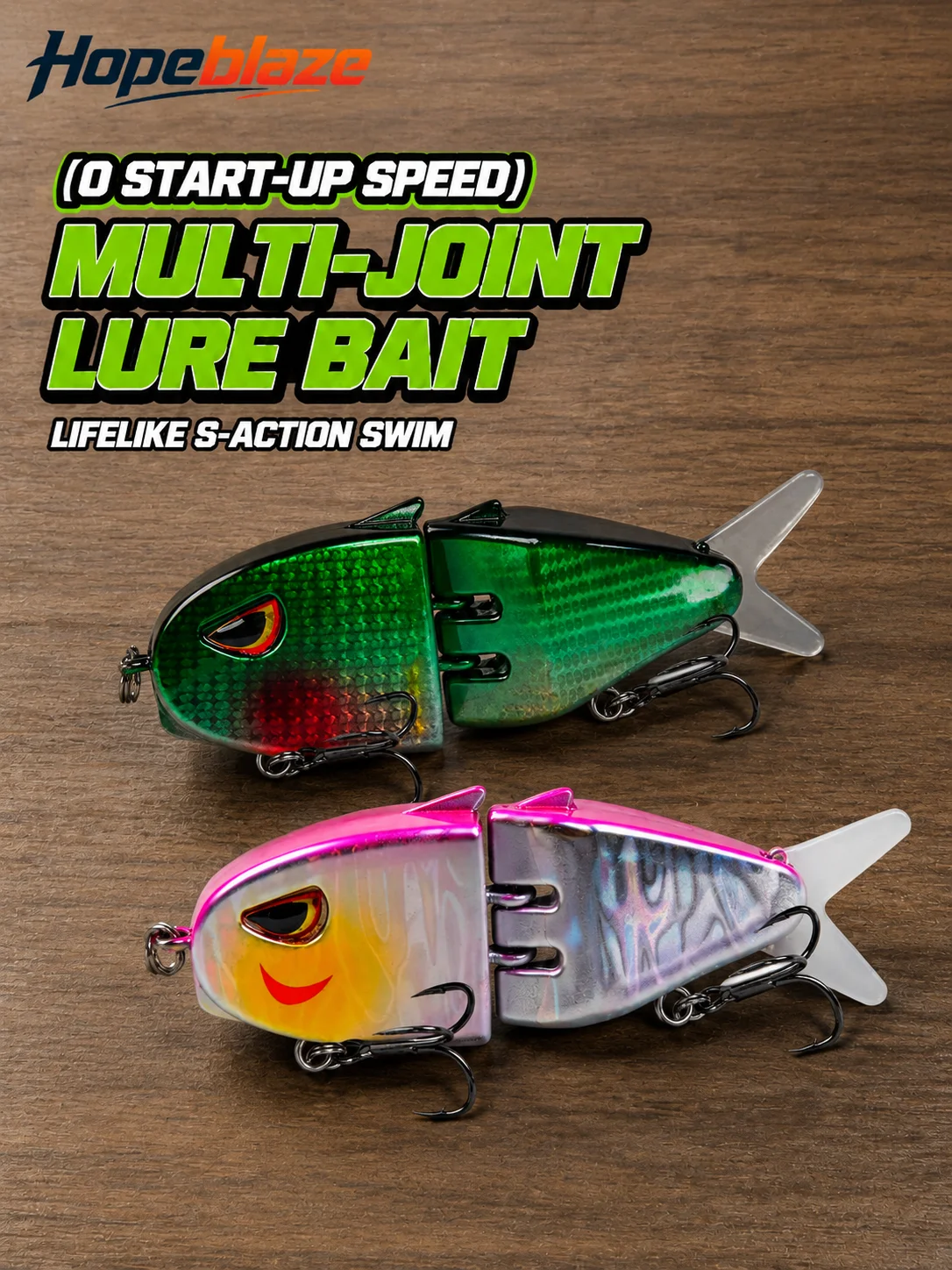 Hopeblaze Mini Two-Joint Hard – Fishing Lure Popper recenzja i cena