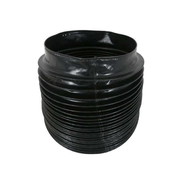 Round spiral guide protective nylon boot plastic cover bellows cover welding machine