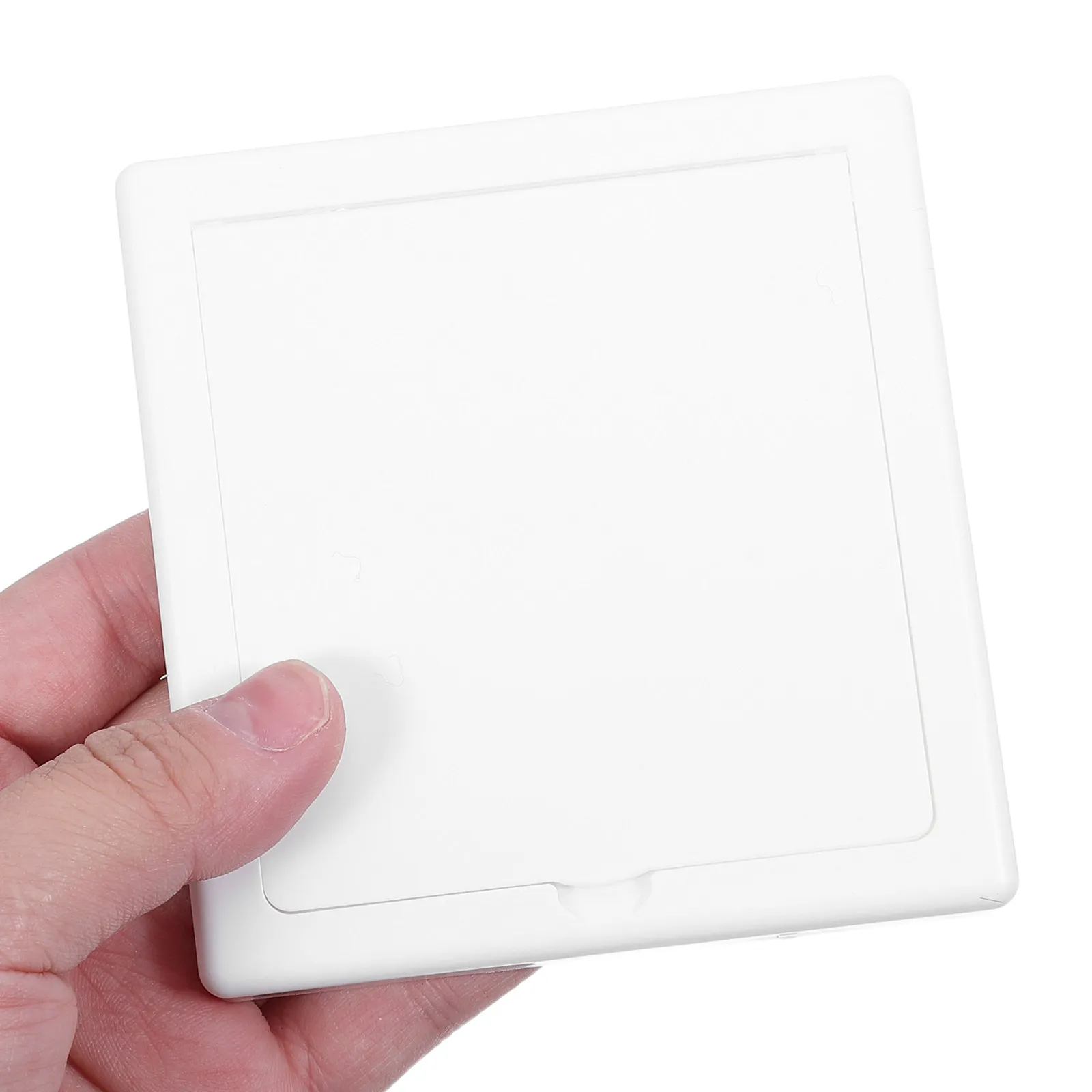 2Pcs Protective Switch Outlet Covers Ultra-Thin Flip Dust Proof Waterproof for 86 Wall Plate Home Office Patio Safety Protector