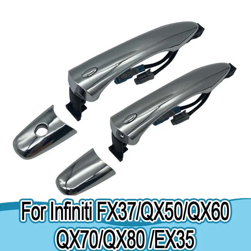 For Infiniti FX37 QX50 QX60 Nissan Armada Car Exterior Door Handle With Inductance 80640-1BA0A 80641-1BA0A 80640-1LA0A