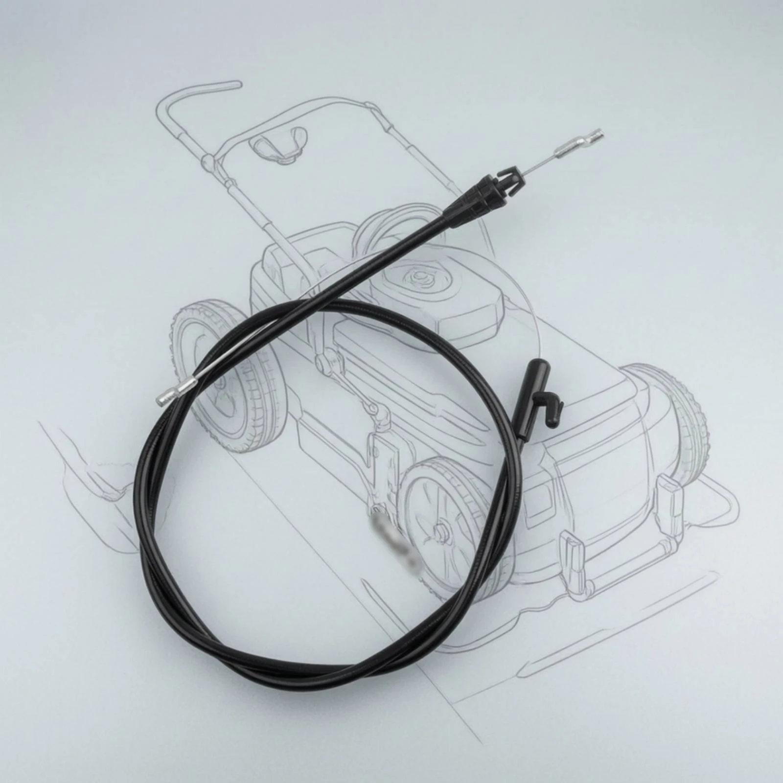 

Replacement Brake Cable Reliable Brake Cable Replacement Part Strong Smooth Operation for DIYers, Yard Maintenance