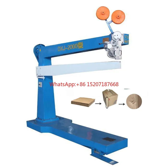 ZH-DXJ Best Quality Accurate And Reliable Single Piece Simple Corrugated Cardboard Carton Box Stitching Machine