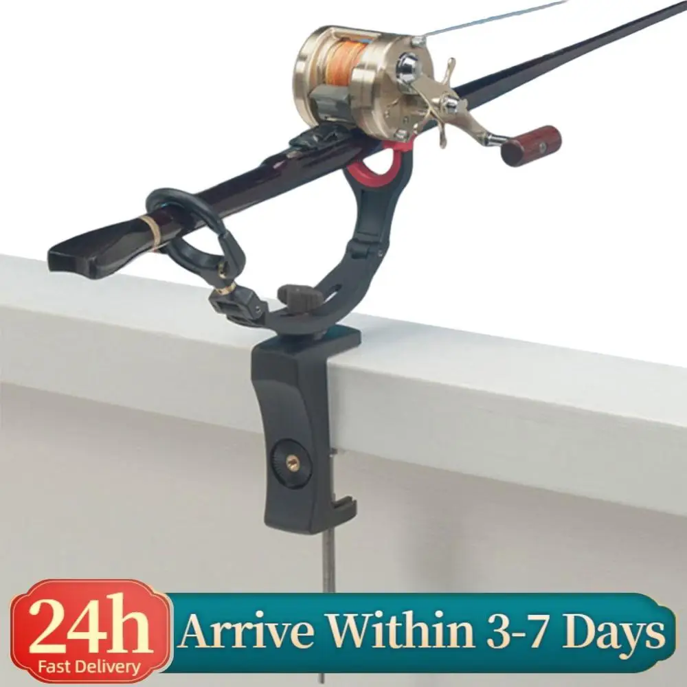 

Регулируемый по углу наклона держатель для удочки на лодку/плот, портативная подставка для удочки