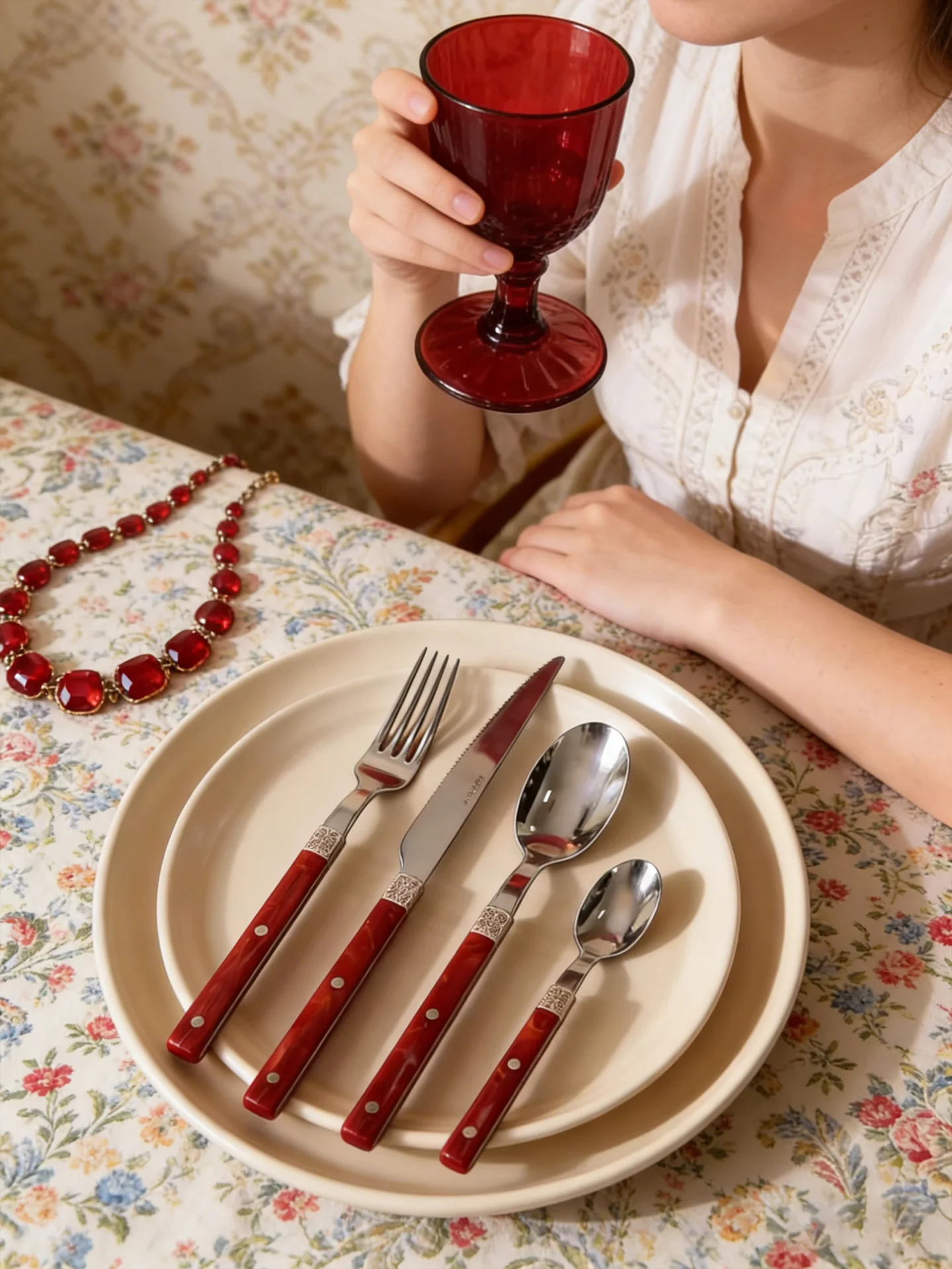 

Набор столовых приборов из нержавеющей стали: нож, вилка, ложка. Для домашнего использования, высокая эстетическая ценность. Нож для масла. Набор столовых приборов в западном стиле.