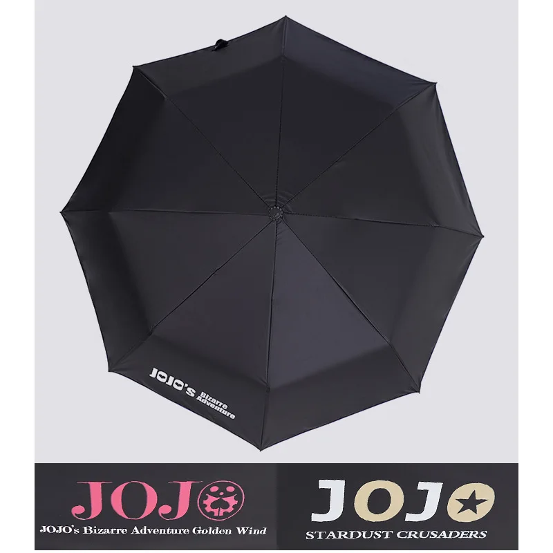 Jojo\'s Bizarre Adventure Golden Wind Higashikata Josuke Giorno Giovanna Sunny Rainy Anime Umbrella