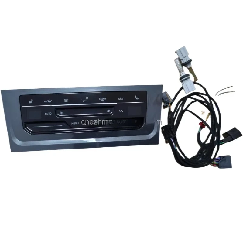 Touch The Air Conditioning Control Panel, Heated Liquid Crystal Air Conditioning Control Switch With Gray Frame, For Golf 7/7.5