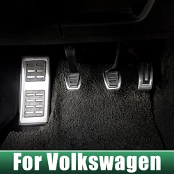 Car Fuel Foot Accelerator Pedal Brake Pedal Cover For Volkswagen VW Golf 7 POLO 6R Tiguan 2 Seat Leon FR MK3 Skoda Octavia 3 A7
