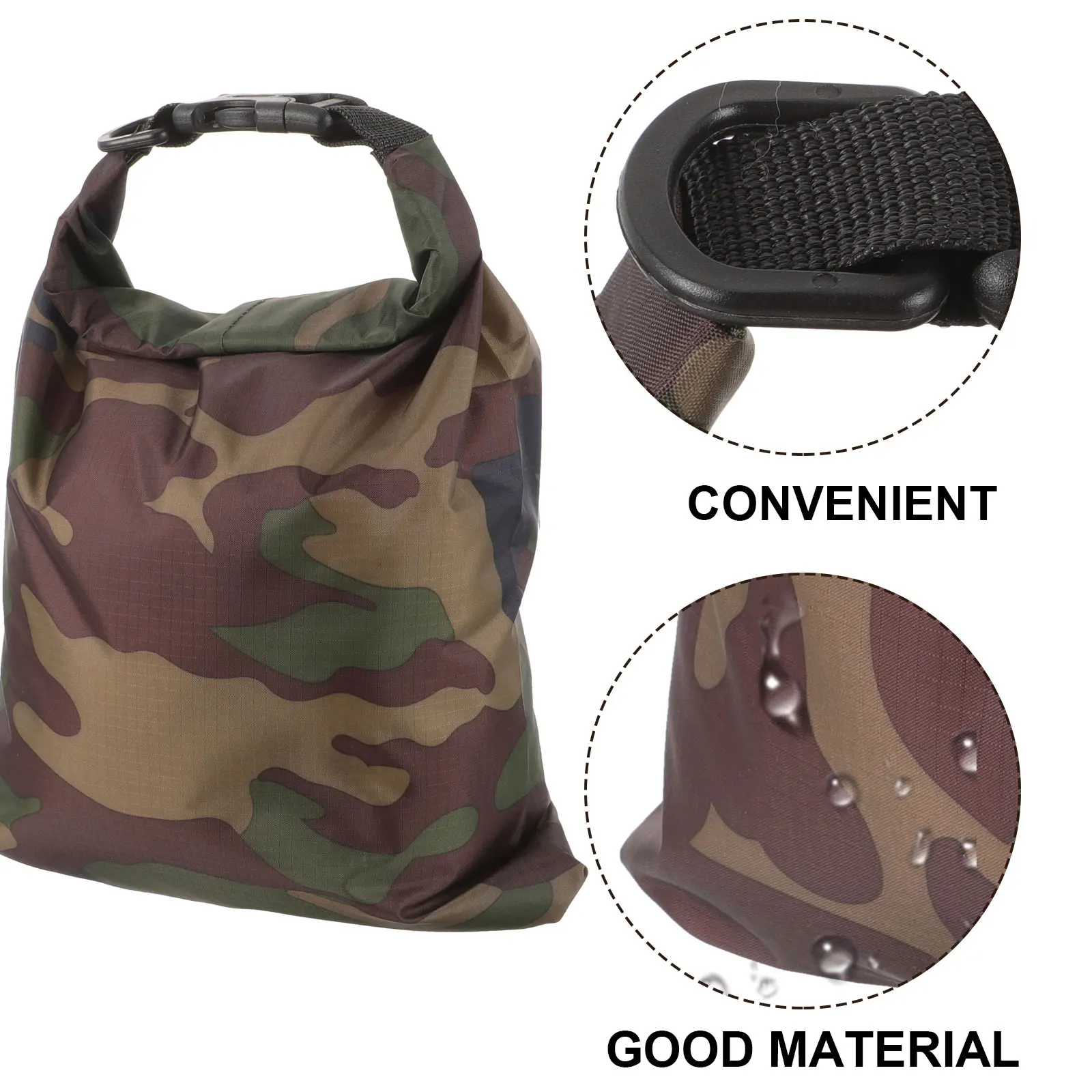 

Waterproof Storage Bag for Camping Outdoor Activities Lightweight Portable Dry Bags Small Wet Tear Resistant Sturdy Backpacking
