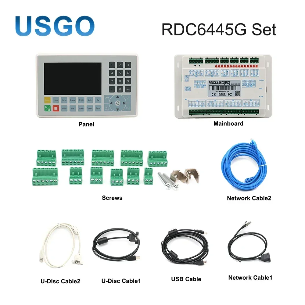 USGO Ruida RDC6445 RDC6445S RDC6445G Co2 Laser Controller Upgrade RDC6442 RDC6442G Ruida Laser Controller