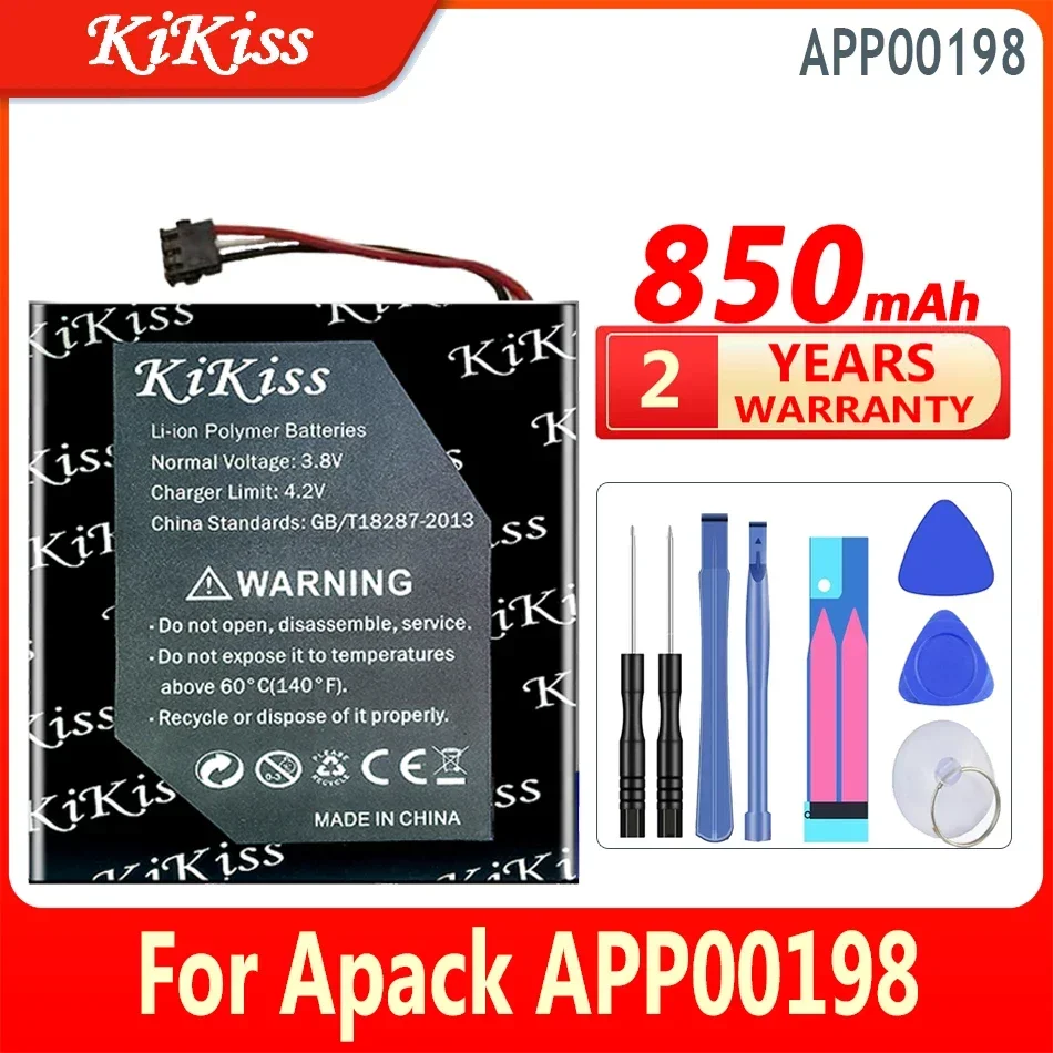 

KiKiss Battery APP00198 (dai pai xian) 850mAh For Apack APP00198 High Capacity Bateria