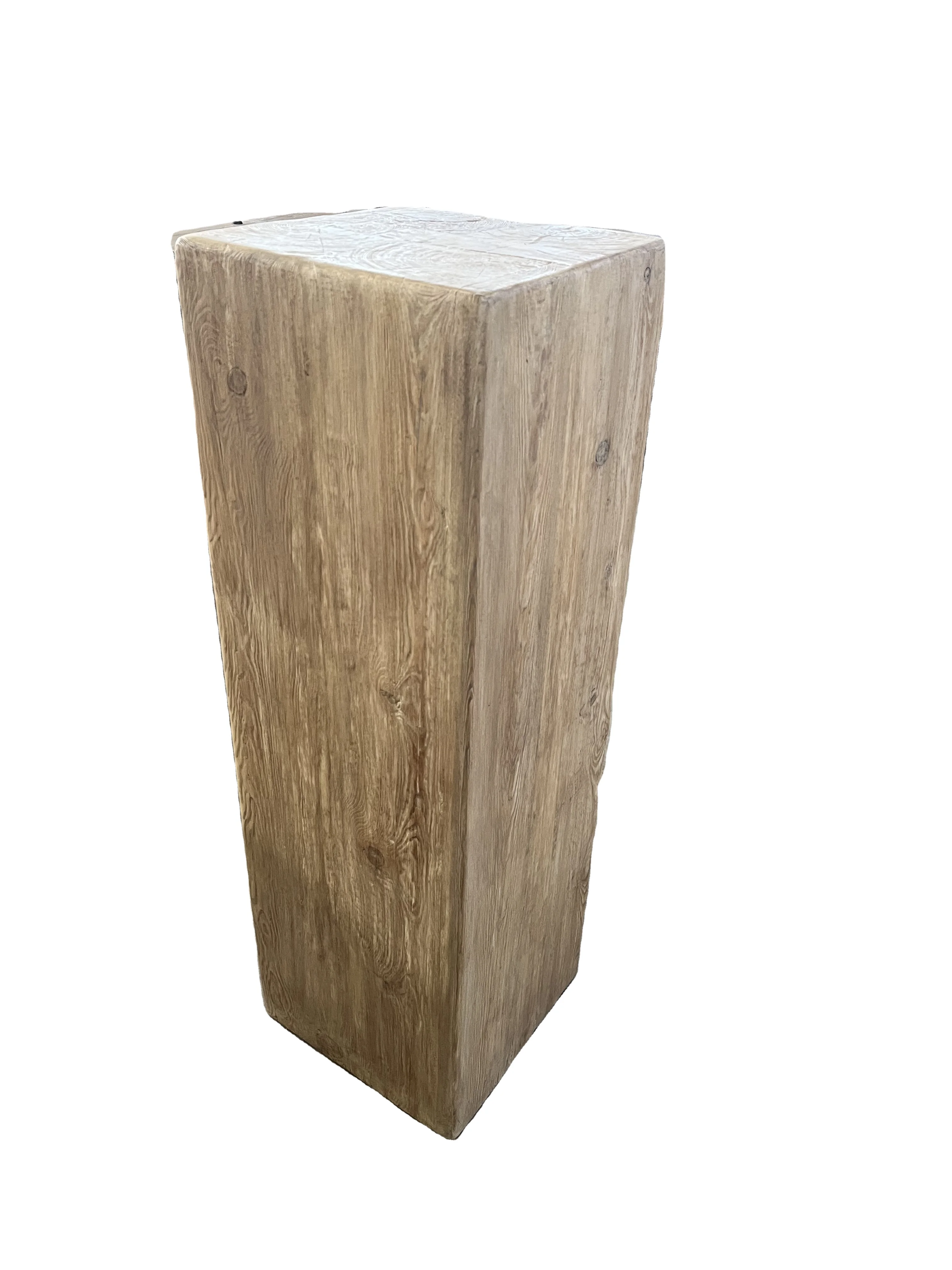Rustic Solid Pine Elm Wood Stand - Living Room Decor Chinese Recycled Wooden Furniture