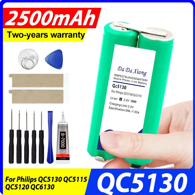 

Аккумулятор Ni-Mh 2.4В 2500мАч HSY-AAA0.75-PHP для электробритв Philips HC3410 HC3426 HC5446 HC5447 HC5450 BT9290 QC5130