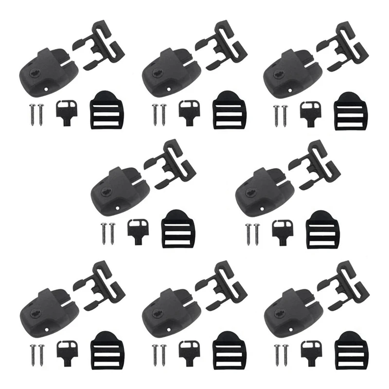 8 Sets Hot Tub Cover Latch Repair Kit Hot Tub Cover Clips Spa Hot Tub Cover Clips Replacement