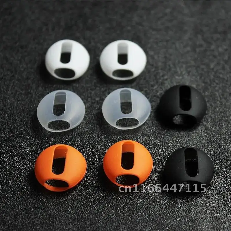 

2sets/4pieces Soft Silicone Replacement Protector Ear pads For Headphone Dustproof Cover For AirPods Bluetooth Earphone No-pain