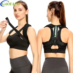 1PCS Back Brace Posture Straightener for Women Men,Adjustable Back Brace for Neck,Shoulders,Upper Back Support Straightener Belt