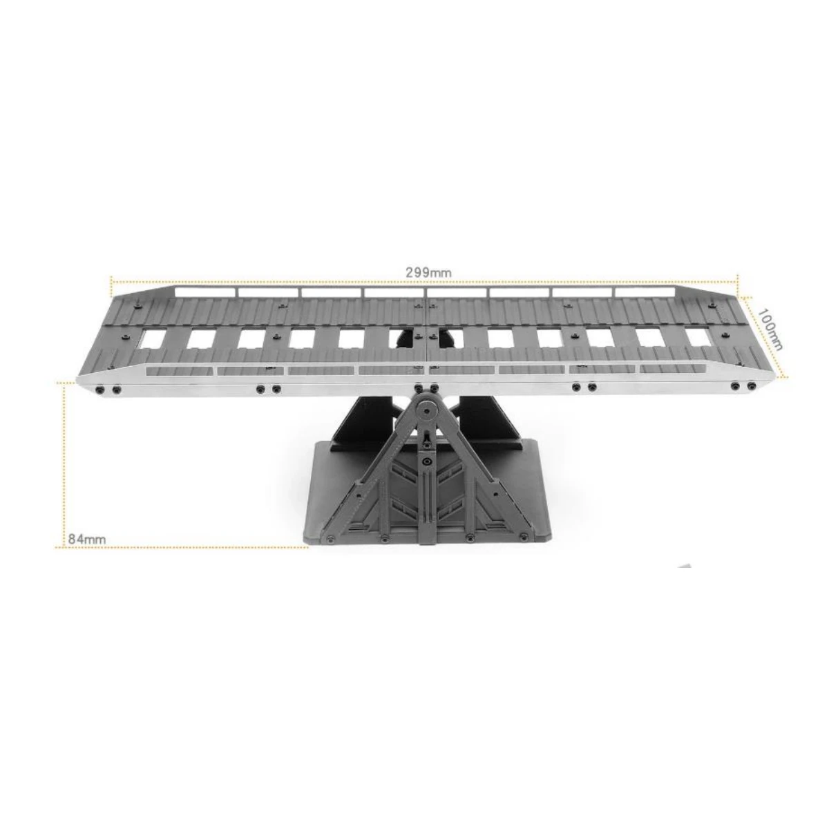 1/30 Scale Seesaw Obstacle For Axial SCX30 V01 1/30 RC Mini Crawler Table‑Top RC Course Upgrade Parts