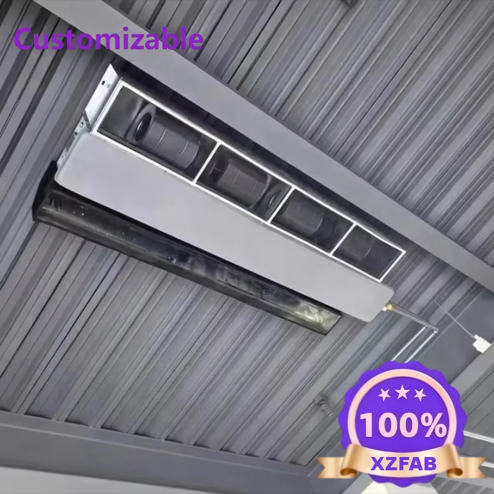 Factory Direct 2026 Engineering Customized Fan Coils Chilled Water Ceiling-Concealed Fcu Fan Coil Units for Project With Chiller