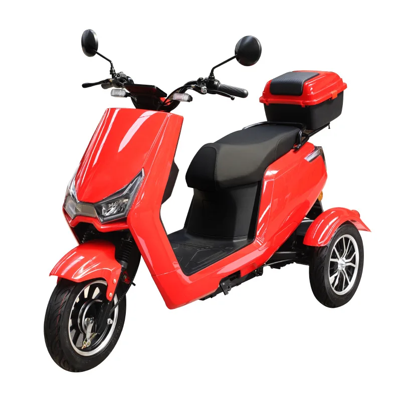 

Electric tricycle outdoor leisure sightseeing battery car household disabled scooter for the elderly