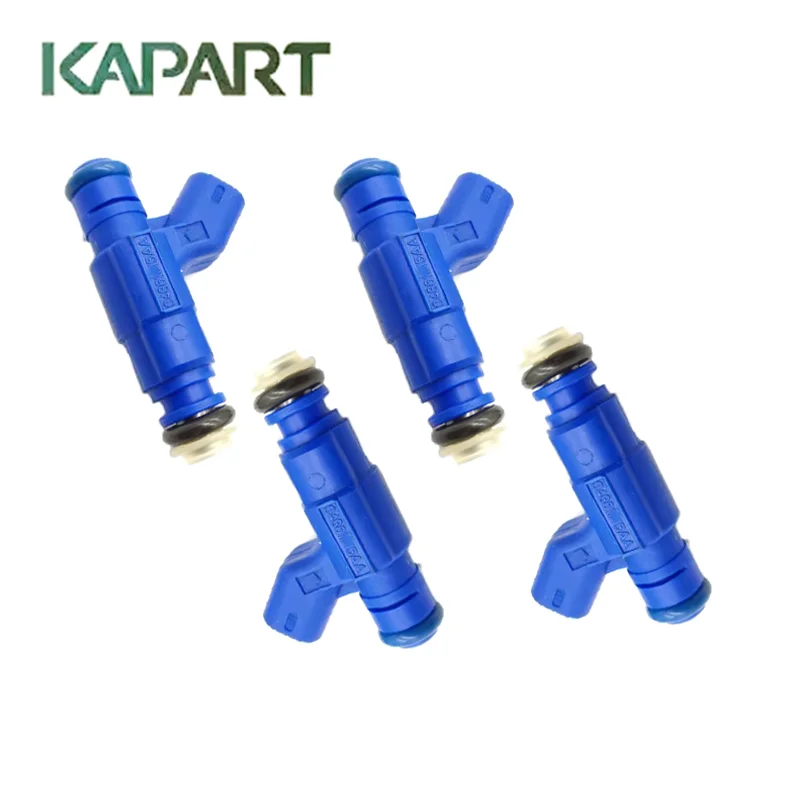 

4 шт. 0280156135 Форсунка топливной форсунки подходит для Chrysler Pacifica 3.5L V6 04861615AA