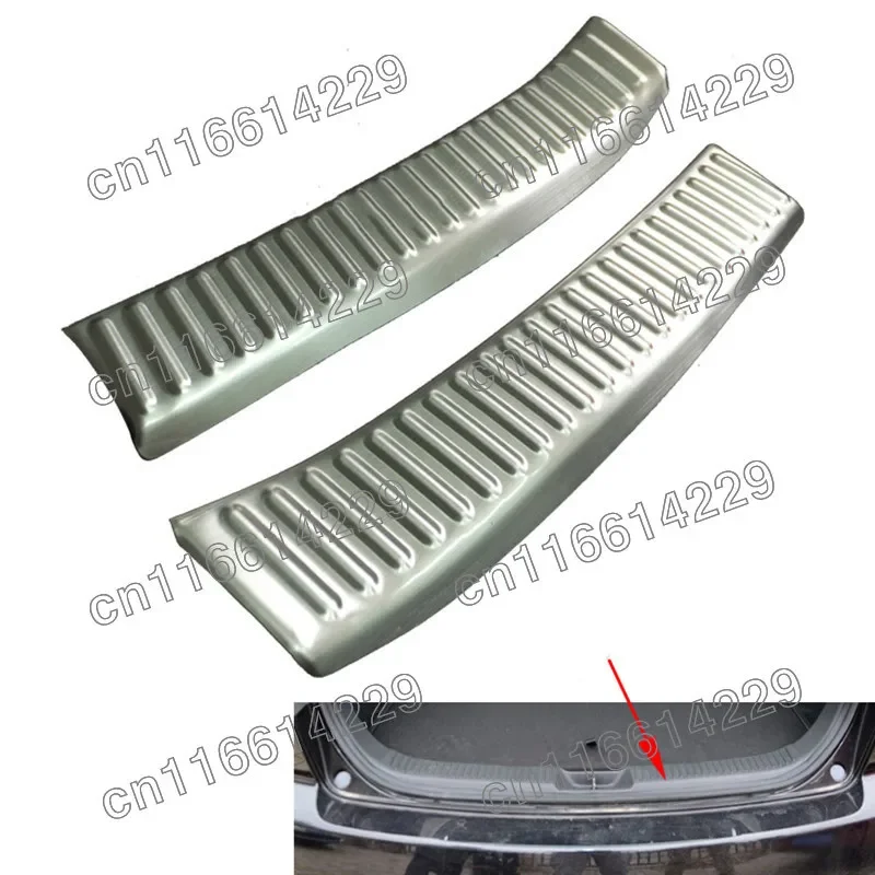 

For Mazda CX7 CX-7 stainless steel Rear Bumper Protector Sill Trunk Tread Plate cover Trim Car styling