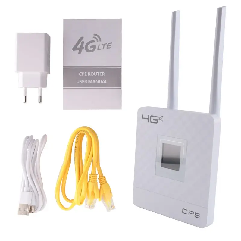 

Стильный беспроводной маршрутизатор CPE903 4G с SIM-слотом для наблюдения Enterprise Wireless To Wired Портативный WIFI для дома/офиса (вилка европейского стандарта)