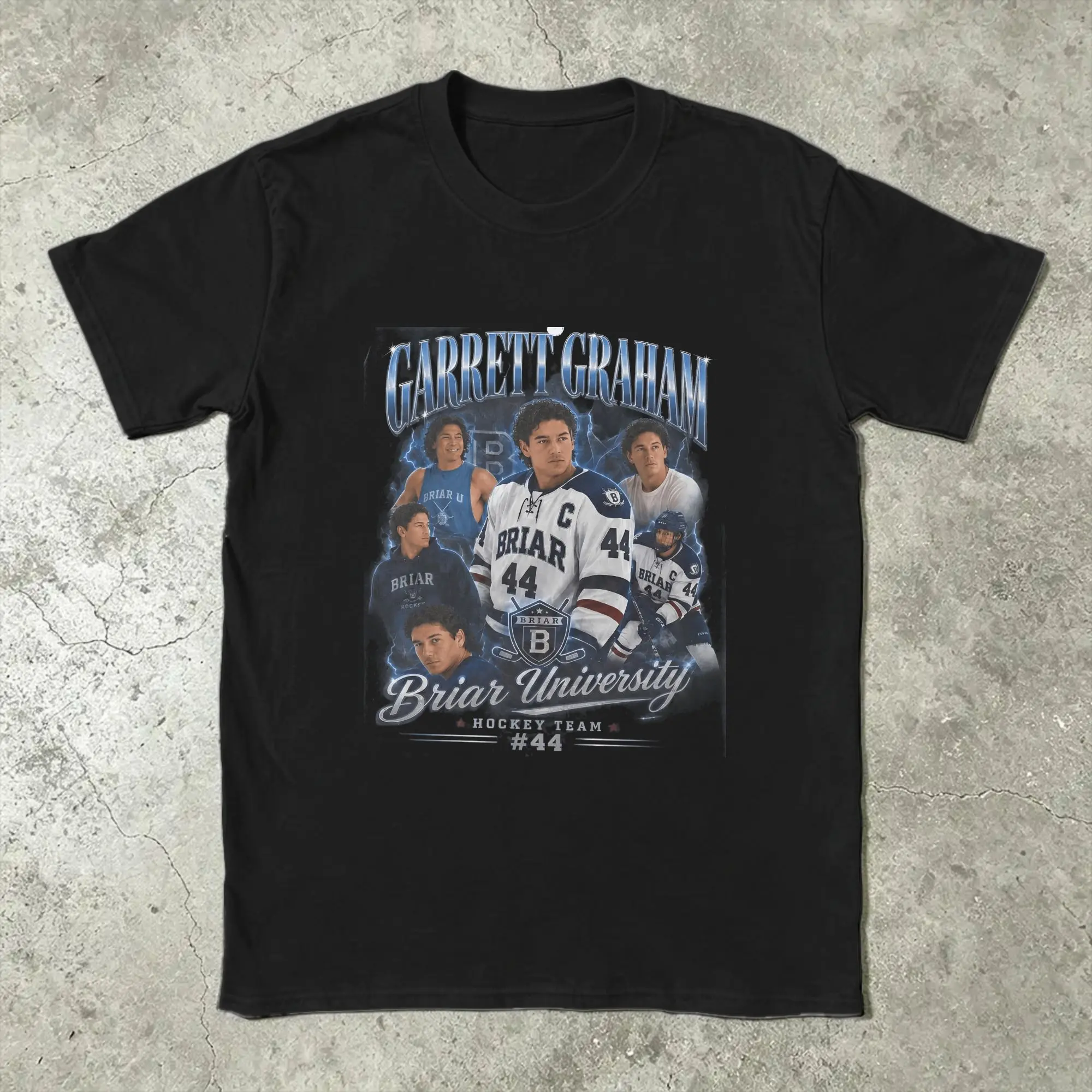 2026 New Campus Briar Garrett Graham 44 T-Shirt Summer  Harajuku T Shirts Men's Pure Cotton O-Neck Sleeves Y2K Funny Tshirt