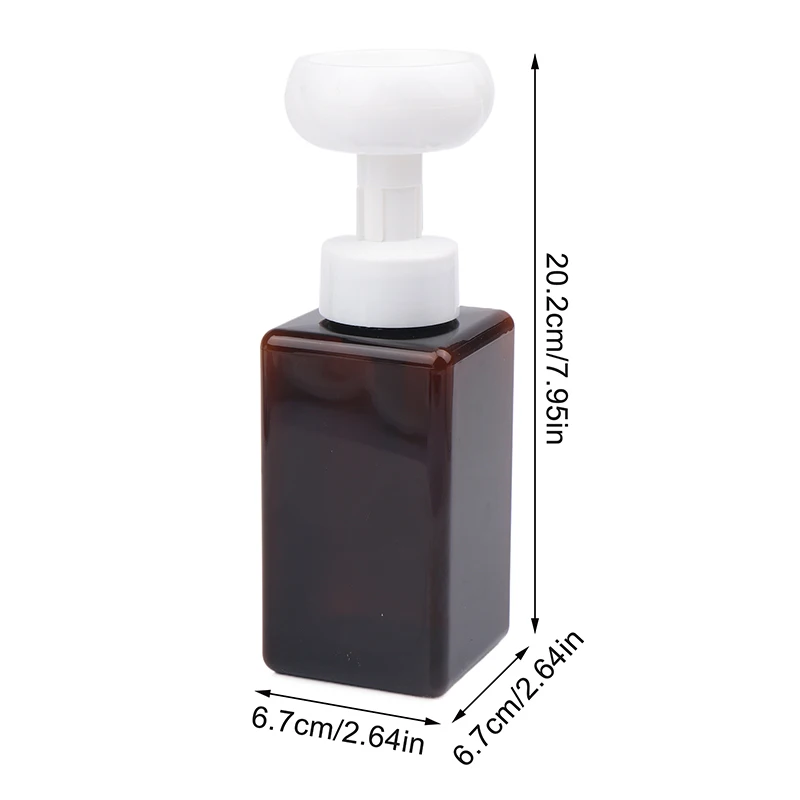 250/450ml Floral Foam Handsoap Cute Bubble Liquid Soap Dispenser Hand Soap Pump Bottle Bathroom Press Hand Wash Storage