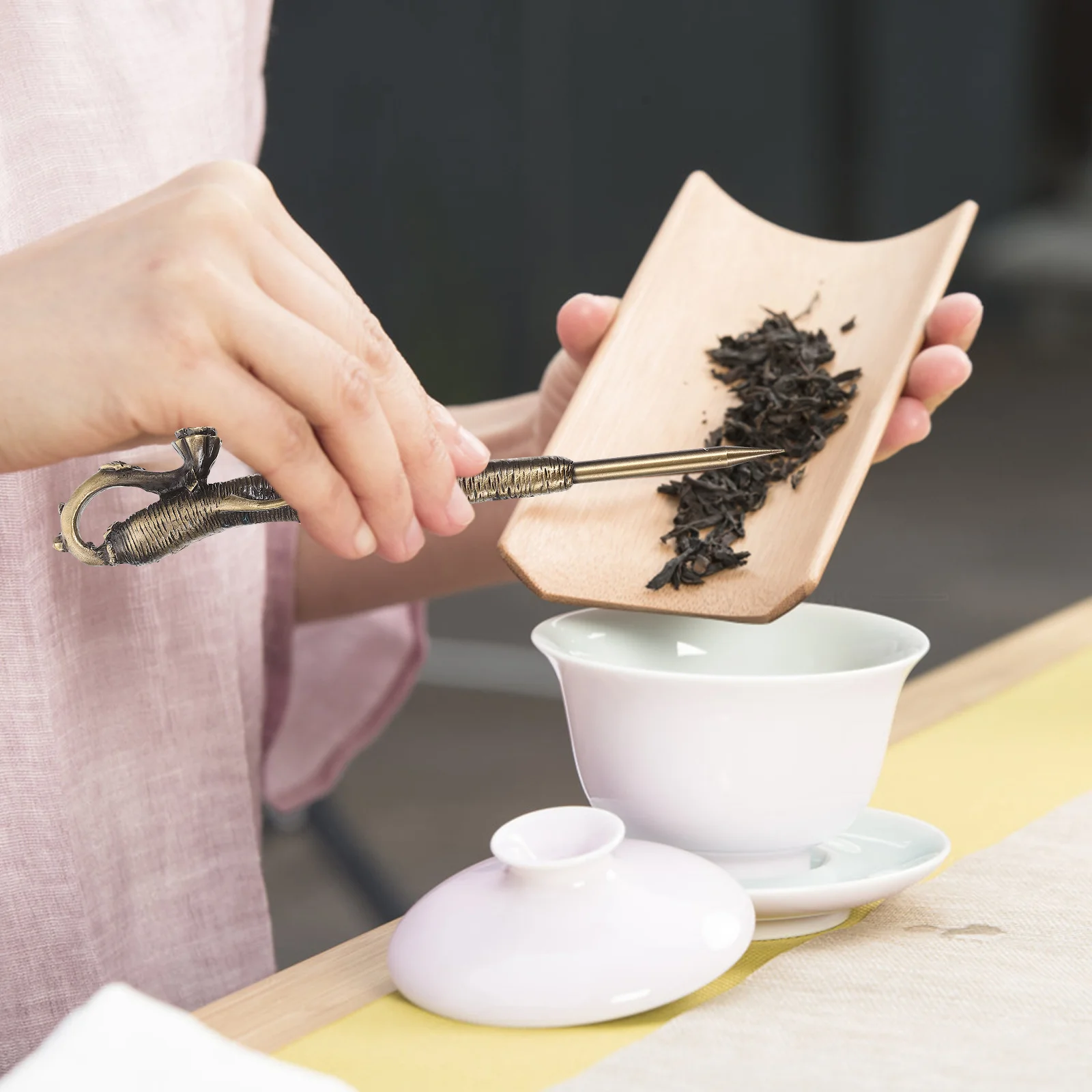 

Alloy Needle Tool For Cake Opening Portable Alloy Cutter Tea Ware Accessories Tea Knives Needles