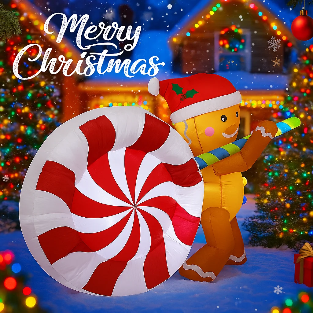 Ornamen Natal Tiup Bentuk Manu - Christmas Lights Outdoor ulasan dan harga