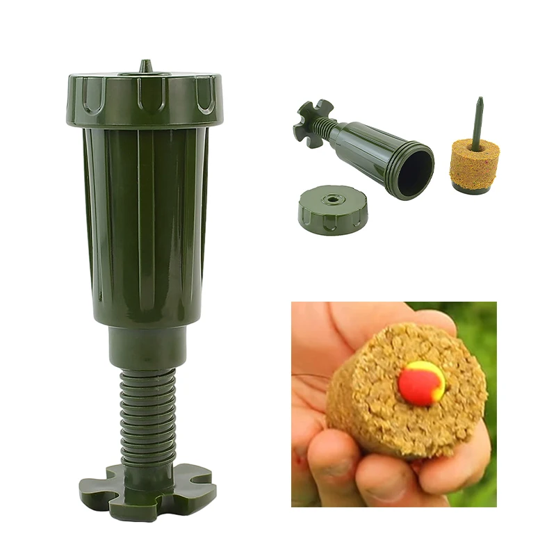

Portable Carp Fishing Bait Compressor Tool - Boilie Maker Press Mold for Carp Coarse Fishing Tackle Bait Making Kit