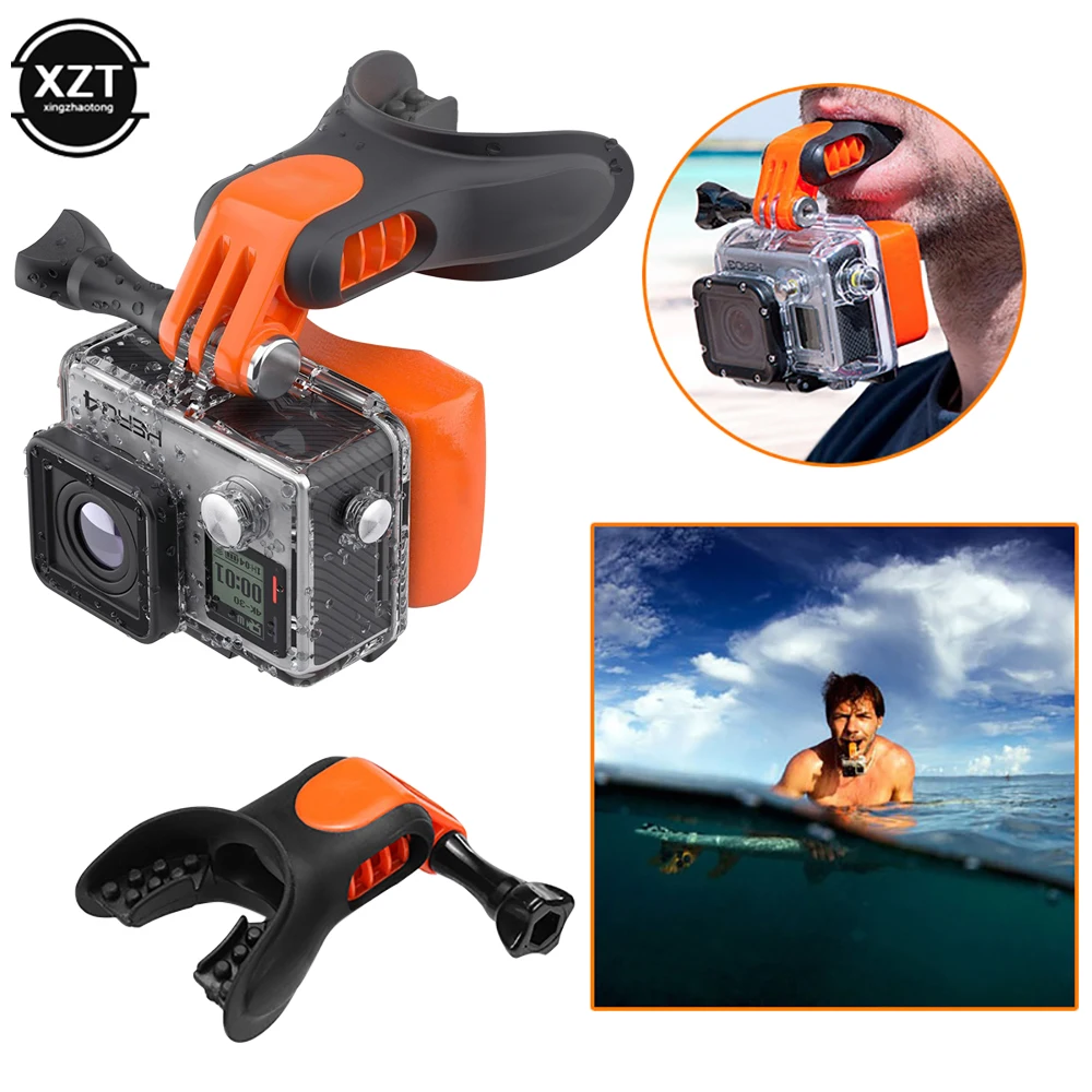 Gopro Accessories Surfing Shoot Surf Dummy Mouth Teeth Braces Holder Mount Kit For GoPro Hero 10 9 8 7/Insta360 One RS/R Cameras