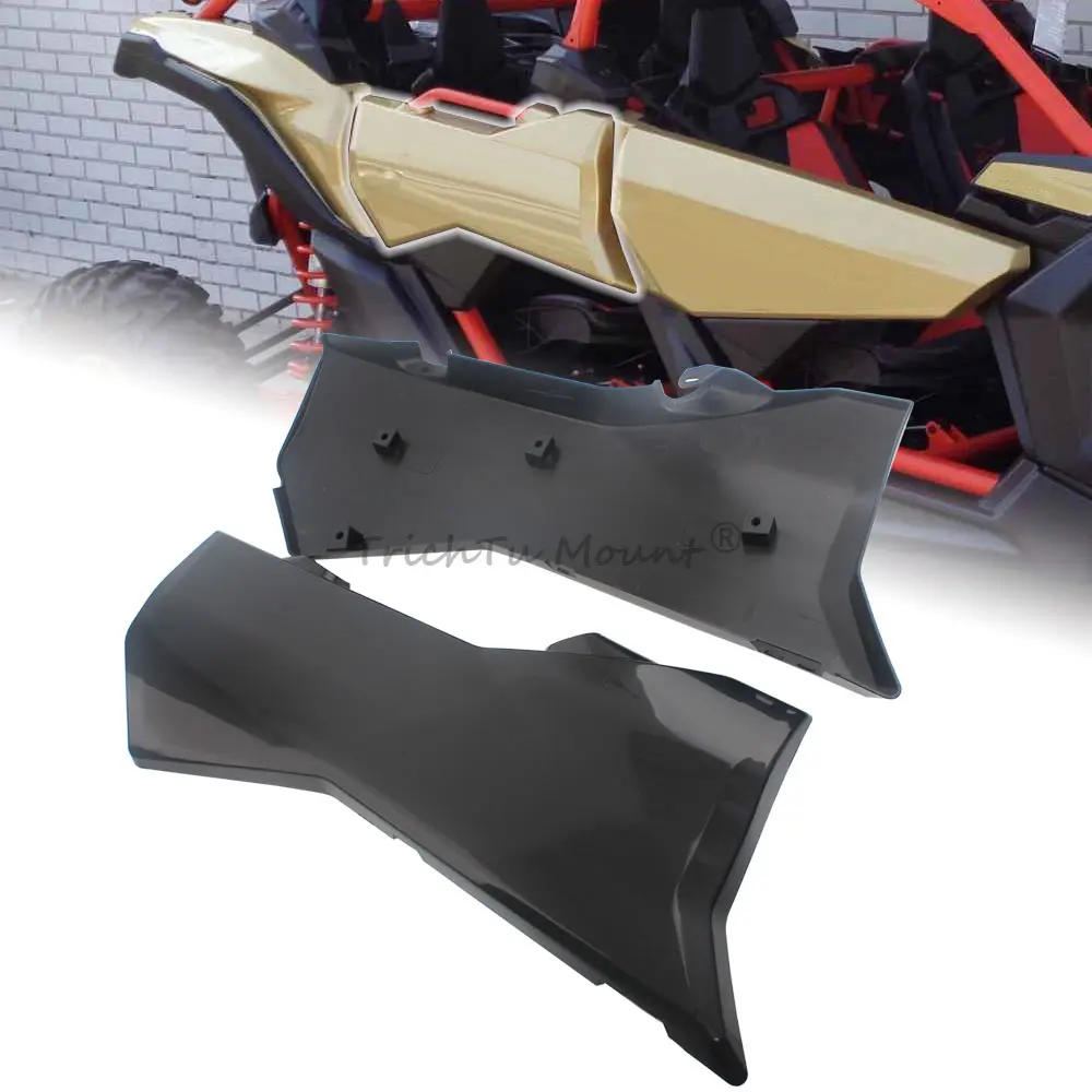 For Can-Am Maverick X3 MAX 4x4 Turbo R RR RS DS STD/XDS/XRS 2018-2022 ABS Plastic Rear Upper Door Panels UTV Parts