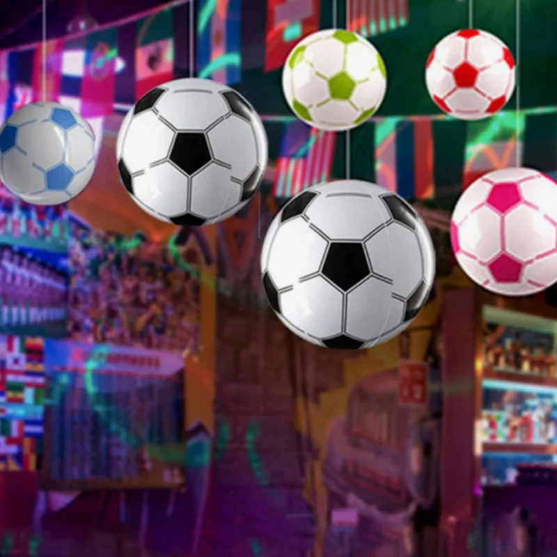 1Pc New Cross-Border Inflatable Soccer/Beach Ball/Pool Decor PVC Inflatable Ad Ball, World Cup, Water Inflatable Football