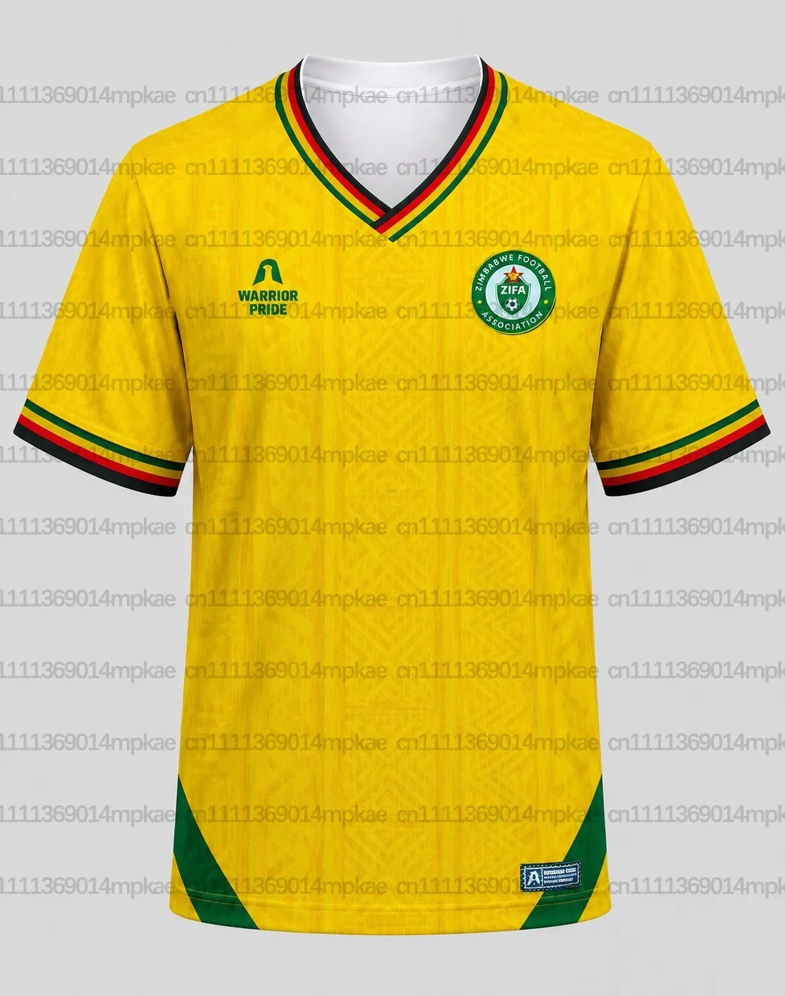 2026 Zimbabwe Printed Men's Everyday T-Shirt, Men's Sports V-Neck Casual Sports T-Shirt, Loose Fit, Fashionable Street Style