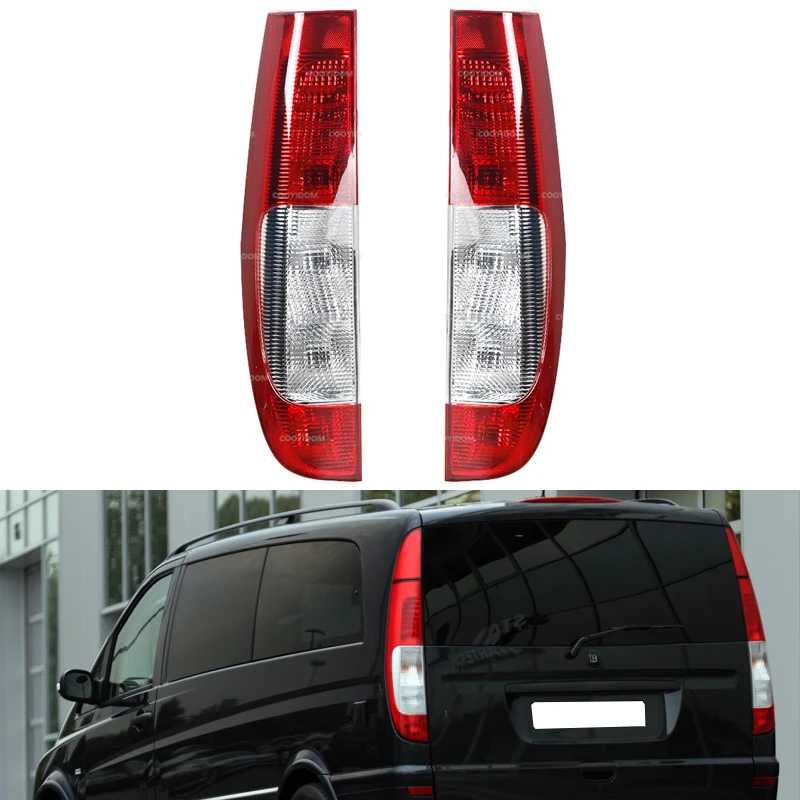 Car Rear Tail Light For Mercedes BENZ Viano 2004-2010 Vito W639 2004-2015 Signal Lamp Headlight Taillight No Bulb A6398201664