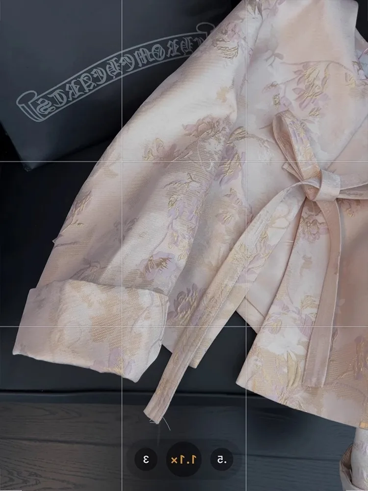 Kardigan Wanita Model Baru Desain Vernakular Cina, Longgar, Musim Semi, Lembut, Manis, Anti-Penuaan, Warna Pink, Model SveV-ne, Atasan Panjang Sve